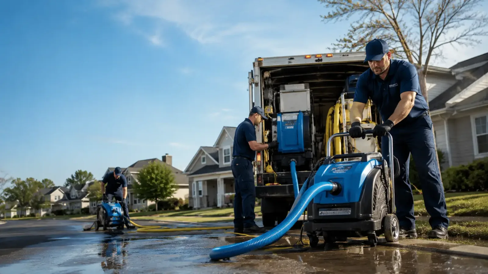 Flood Damage Cleanup in Sage, AR